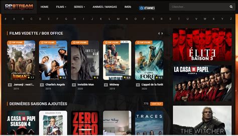 Moteur de recherche de films et séries en streaming